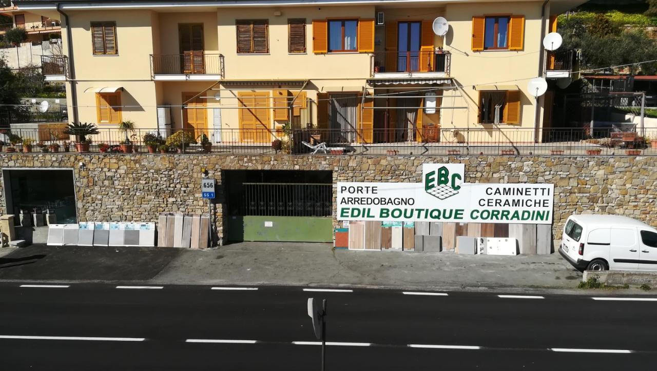 Appartement Da Rino à Cipressa Extérieur photo